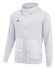 Nike Bluza Męska - Z Kapturem - Rozpinana - Treningowa - Biała - Rozmiar XL - Jordan Air Dri-FIT Fleece - DQ7870-135
