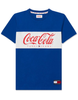 Niebieska Koszulka Tommy Jeans x Coca Cola XS Męska