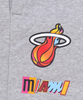 Szare Spodnie Dresowe Nike NBA Miami Heat DN9976063 XL