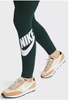 Nike Legginsy Damskie - Zielone - Rozmiar XS - Sportswear Essential - CZ8528-397