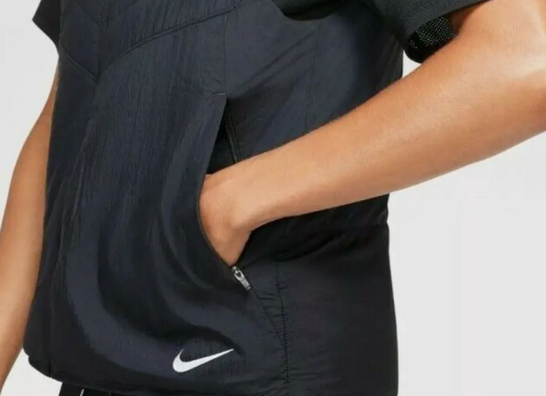 Czarna Kamizelka Nike DJ0533-010 S Męska AeroLayer