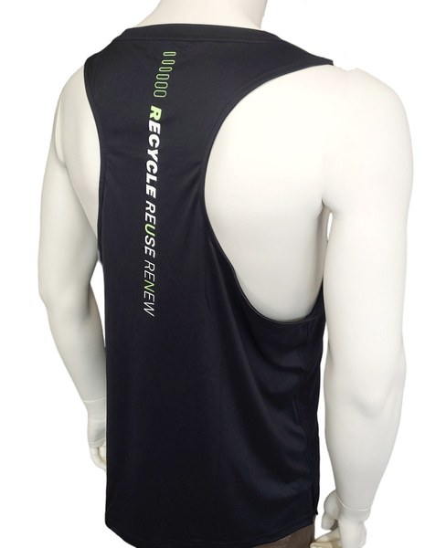 Czarny Bezrękawnik Męski Under Armour 1362719001 L HeatGear