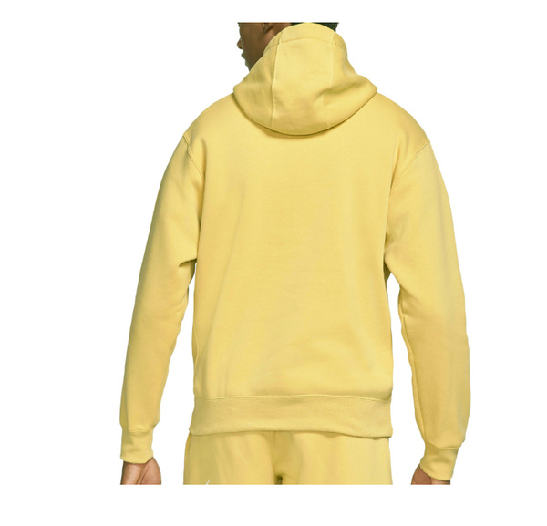 Żółta Męska Bluza Nike NSW Club Fleece S-Tall BV2654-700