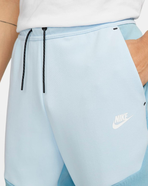 Niebieskie Joggery Męskie Nike Tech Fleece CU4495-494 S