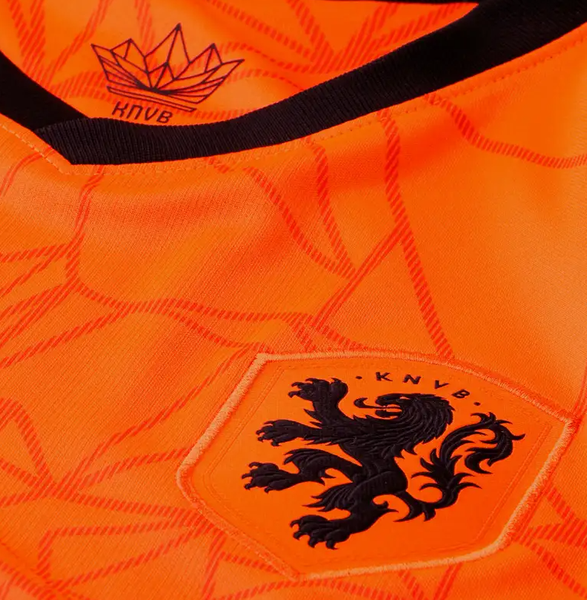 Pomarańczowa Męska Koszulka Nike Holandia 2020 S CD0712-819