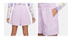 Nike Spodenki Damskie - Fioletowe - Rozmiar M - Luźny Krój -  Sportswear Essential  - DM6739-530