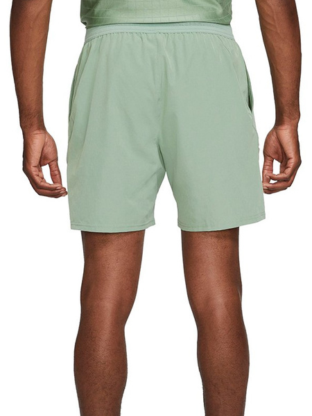 Spodenki Nike Męskie Zielone - Court Flex Advantage Short 7in Tenis - CV5046-357 - Rozmiar XXL