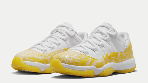 Buty sportowe Air Jordan 11 Retro Low „Yellow Snakeskin” AH7860-107 43