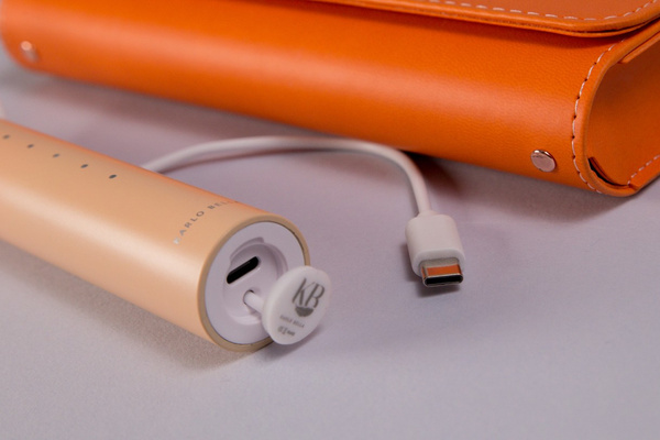 Szczoteczka Soniczna Futerał Końcówki Prezent USB Pomarańczowa Karlo Bella