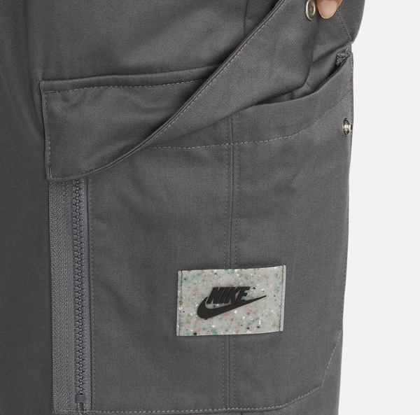 Szare Spodnie Nike DV1127-068 XXL Męskie Cargo Woven