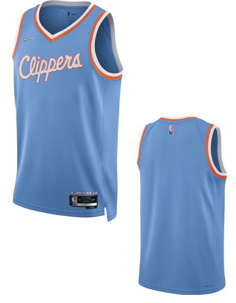 Niebieska Koszulka NBA Clippers City Edition L - DB4066462
