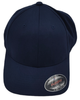 Granatowa Czapka Yupoong Flexfit L/XL z Daszkiem