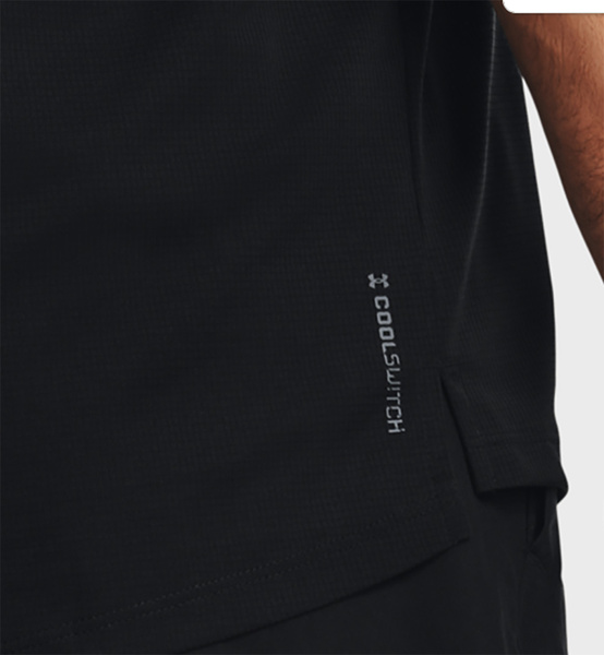 Czarna Męska Koszulka Under Armour CoolSwitch 1361427001 L