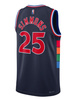 Granatowa Koszulka NBA Sixers Simmons City Edition S - DB4041419