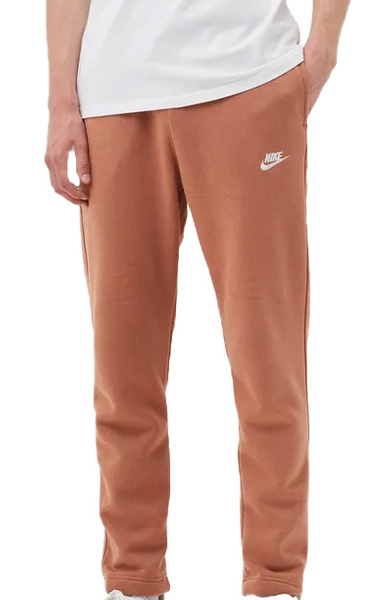 Brązowe Spodnie Dresowe Nike Club Fleece S BV2707215