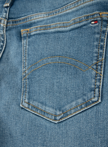 Nora Niebieskie Jeansy Dziewczęce Tommy Hilfiger KG0KG03529 140 cm