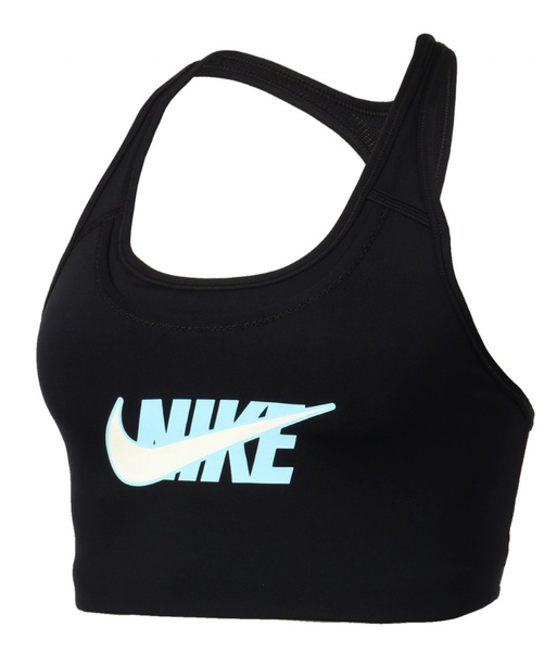 Czarny stanik sportowy Nike DD1470-010 S Swoosh Icon Clash Dri-FIT