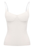 Calvin Klein - Biały Top Gorsetowy - Rozmiar XL - K20K203546ADA