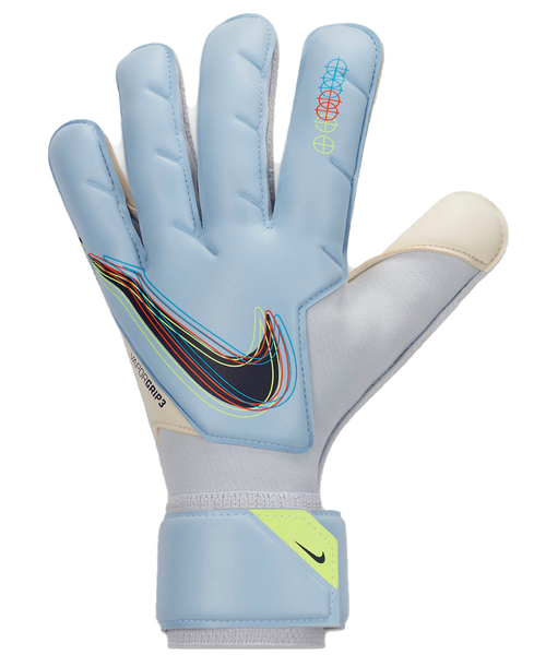Niebieskie Rękawice Bramkarskie Nike Vapor Grip3 Rozmiar 7
