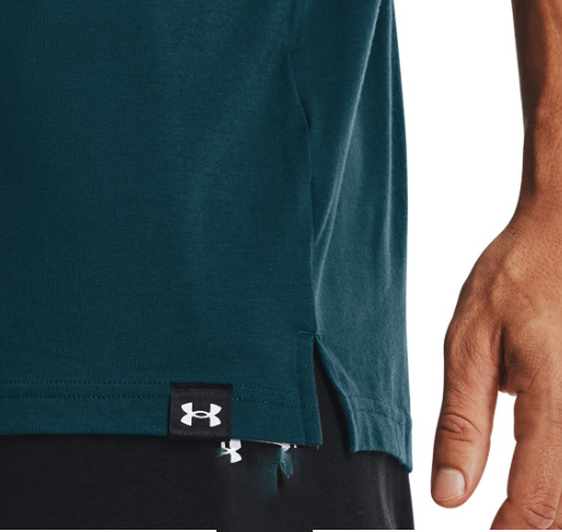 Zielona Męska Koszulka Under Armour Loose Baseline 1361918463 L