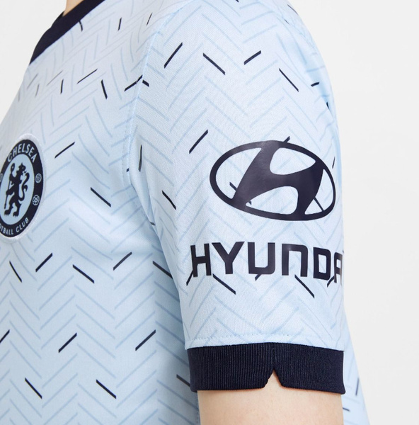 Jasnoniebieska Koszulka Dziecięca Nike Chelsea 2020 CD4497-495 XS