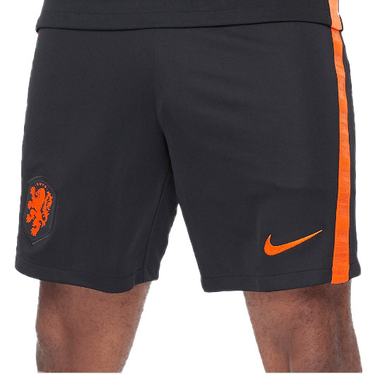 Czarne Męskie Spodenki Nike Netherlands 2020 Away CQ2367010 S