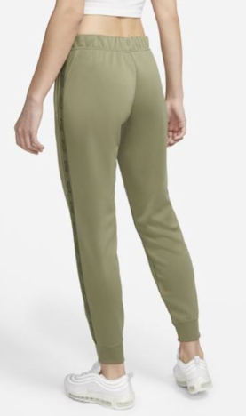 Damskie Spodnie Nike DM4645-351 Zielone XL Lampasy