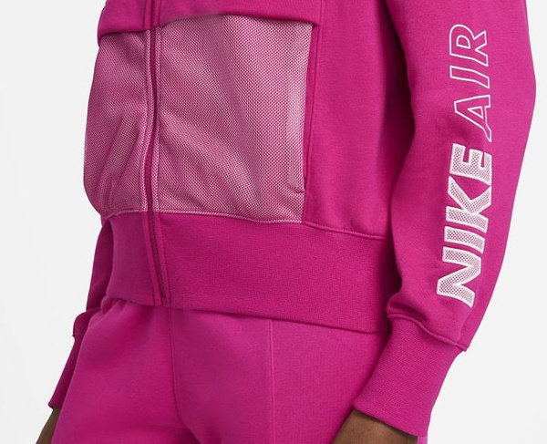 Nike Damska Bluza CZ8618615 S Różowa Air Z Kapturem
