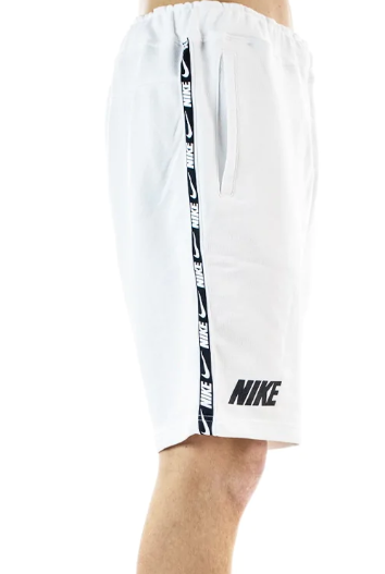 Białe Męskie Spodenki Nike NSW Repeat DD4496100 XL