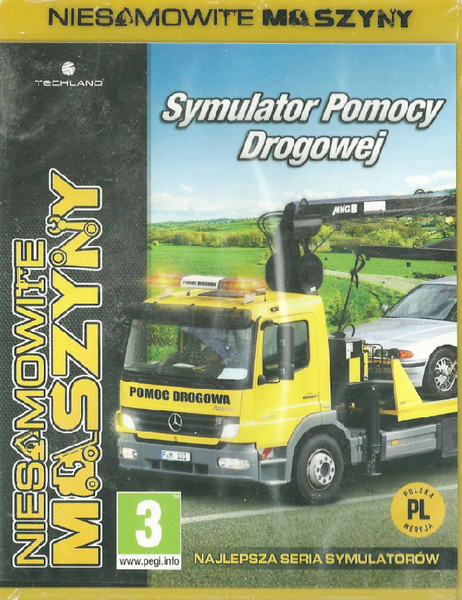 SYMULATOR  POMOCY DROGOWEJ NIESAMOWITE MASZYNY PC