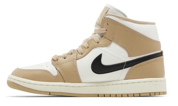 Beżowe Buty Nike Air Jordan 1 Mid Desert BQ6472-103 42,5 Damskie