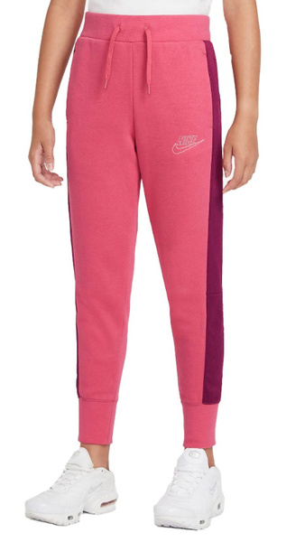 Spodnie Dziewczęce Nike NSW Club Fleece Różowe  XL DJ5834622