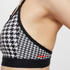 Nike Biustonosz Sportowy - Nadruk w Pepitkę - Rozmiar XL - Dri-FIT Indy Icon Clash - DD1086-010