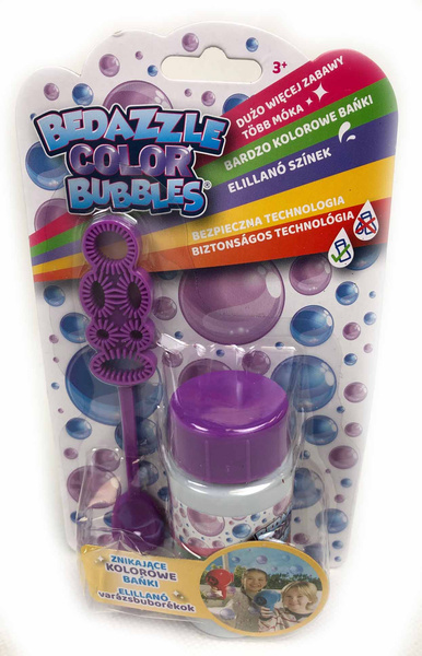 BAŃKI MYDLANE BEDAZZLE COLOR BUBBLES FIOLETOWE