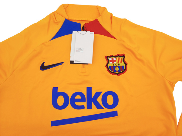 Damski Longsleeve Nike FC Barcelona 1/4 Zamek Dri-Fit Slim DH7730-837 S