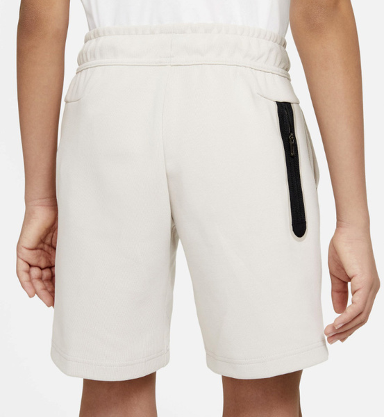 Białe Spodenki Nike Junior NSW Tech Fleece XS DA0826008