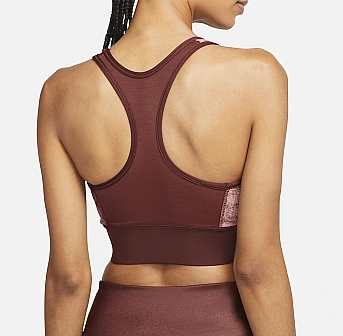 Brązowy Biustonosz Sportowy Nike Air Swoosh Dri-FIT L – DD2402-273