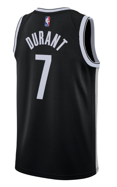 Czarna Koszulka NBA Brooklyn Nets Durant Icon Edition XL