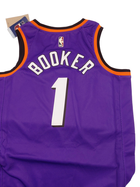 Fioletowa Koszulka NBA Suns Booker Classic Edition S