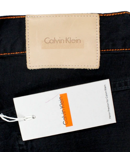 Czarne Jeansy Damskie Calvin Klein 32/32 K20K203543BEH Straight Leg