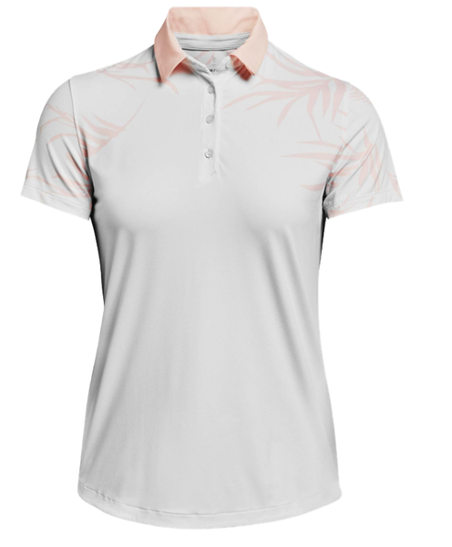 Biała Koszulka Damska Under Armour 1361908100 S/M Polo Iso-Chill