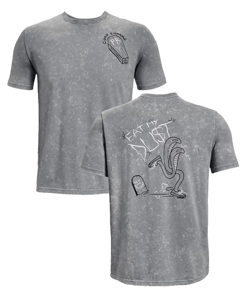 Szara Męska Koszulka Under Armour Run Your Face Off 1361482035 L