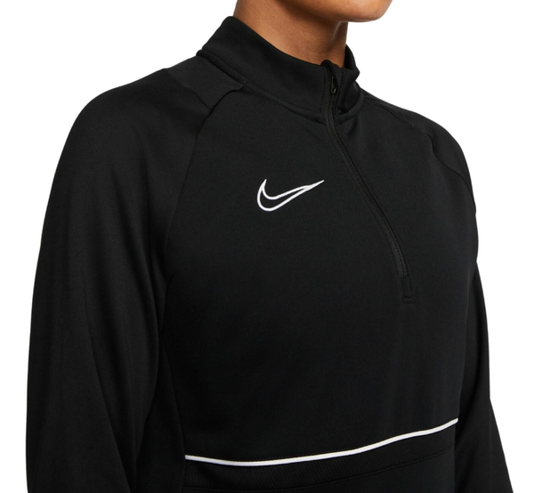 Bluza Nike Damska bez Kaptura - Czarna - Rozmiar L - Zamek 1/4 - DQ6737-010
