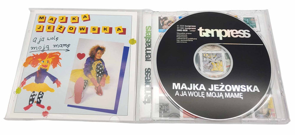 MAJKA  JEŻOWSKA   A JA WOLĘ MOJĄ MAMĘ REMASTERS TONPRESS cd