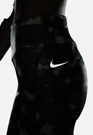 Legginsy Nike Dri-FIT Fast 7/8 Tight Fit Camo DM7719371 r.XL