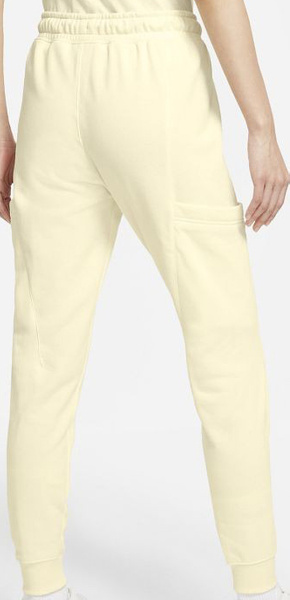 Spodnie Damskie Nike Air Fleece Joggery Żółte S CZ8626-113