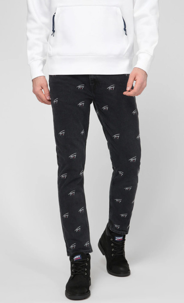 Granatowe Jeansy Męskie Tommy Jeans Dad Jean DM0DM09268 29/36