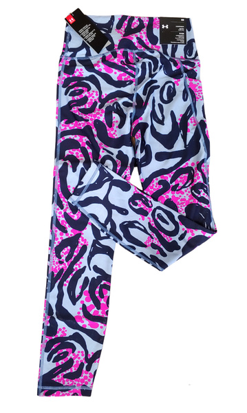 Multikolorowe Legginsy Damskie Under Armour HeatGear 7/8 SM – 1361012470