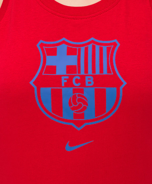 Damska Koszulka The Nike Tee bez Rękawów Top FC Barcelona DJ1704-657 L