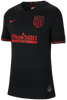 Czarna Koszulka Junior Nike Atlético de Madrid AJ5791-011 S 128-137 cm